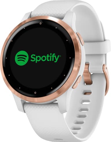 Garmin Vivoactive 4S smartwatch med GPS (white/rose gold)