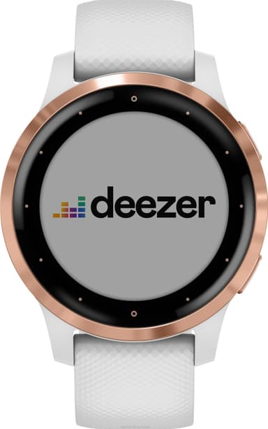 garmin vivoactive 4s white rose gold gps smartwatch