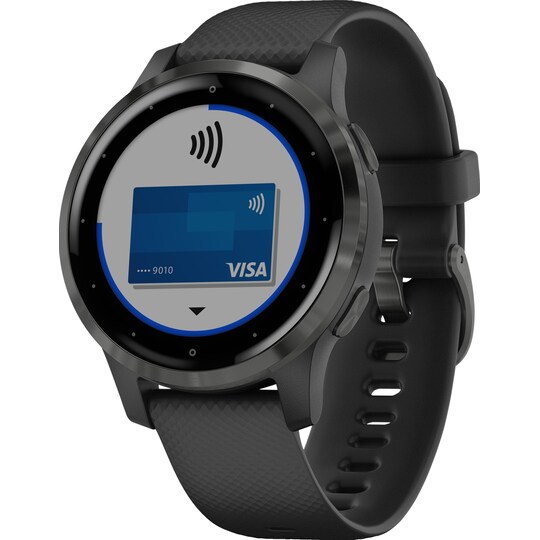 Garmin Vivoactive 4S smartwatch med GPS (sort)