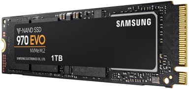 Samsung 970 EVO intern M.2 SSD-enhed (1 TB)