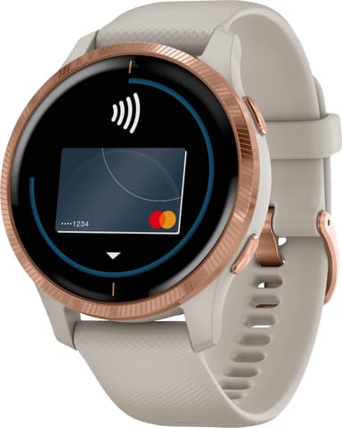 Garmin Venu smartwatch med GPS (sand/rose)