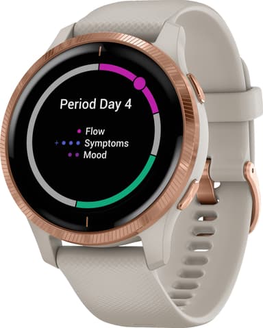 Garmin Venu smartwatch med GPS (sand/rose)