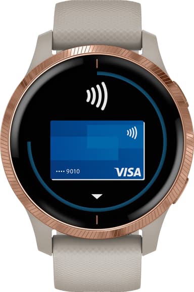 Garmin Venu smartwatch med GPS (sand/rose)