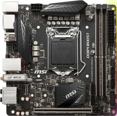 MSI Z370 Gaming Pro Carbon mini ITX bundkort
