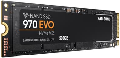 Samsung 970 EVO intern M.2 SSD-enhed (500 GB)