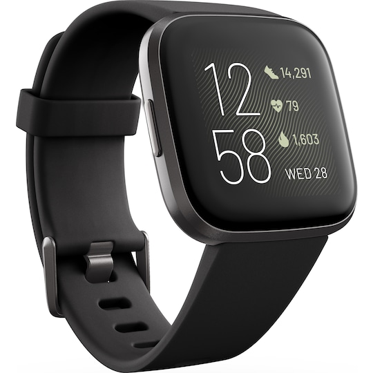 Fitbit Versa 2 smartwatch (Black/Carbon)