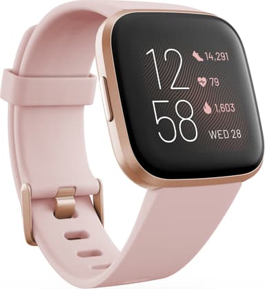 Fitbit Versa 2 smartwatch (Petal/Copper Rose)