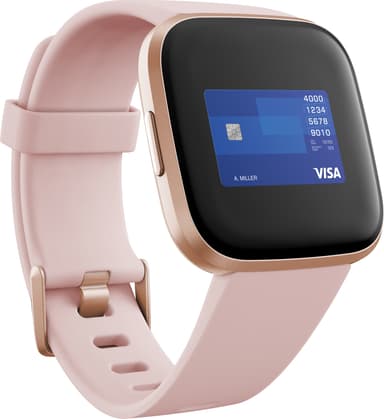 Fitbit Versa 2 smartwatch (Petal/Copper Rose)