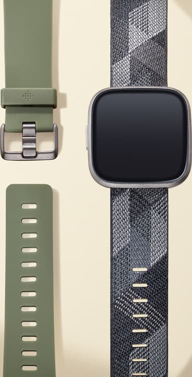 Fitbit Versa 2 Special Edition smartwatch (Smoke/Mist)