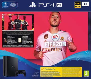 PlayStation 4 Pro 1 TB: FIFA 20 bundle