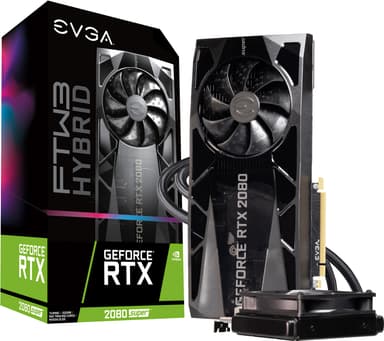 EVGA RTX 2080 Super FTW3 Hybrid grafikkort
