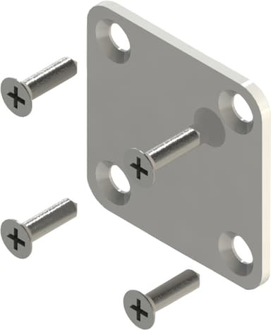 Epoq lågeplade-connector (sølv)