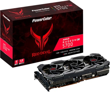 Powercolor Radeon Rx 5700 Red Devil Grafikkort 8 Gb Pc