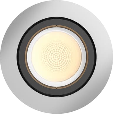 Philips Hue Centura indbygningsspotlys 5045148P7 (aluminium)