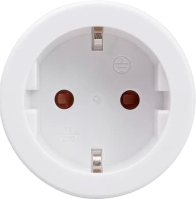 Telldus runde fjernstyrede outlets 3-pak