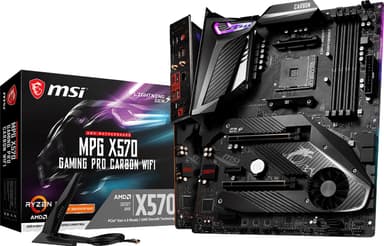 MSI MPG X570 Gaming Pro Carbon WiFi bundkort