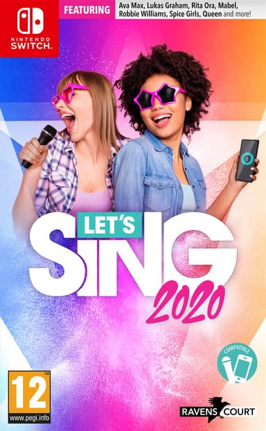 Let s Sing 2020 med 2-mikrofoner Bundle - Switch