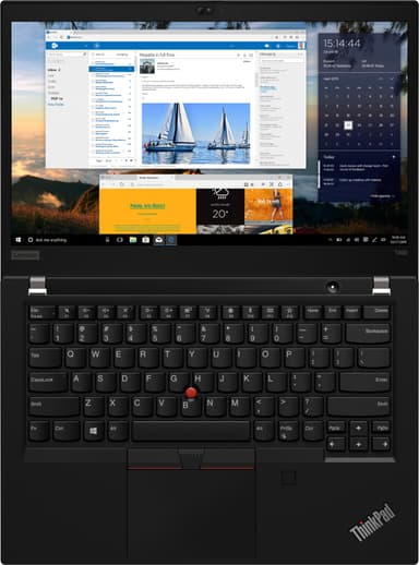 Lenovo ThinkPad T490 14" bærbar computer i5/8 GB (sort)