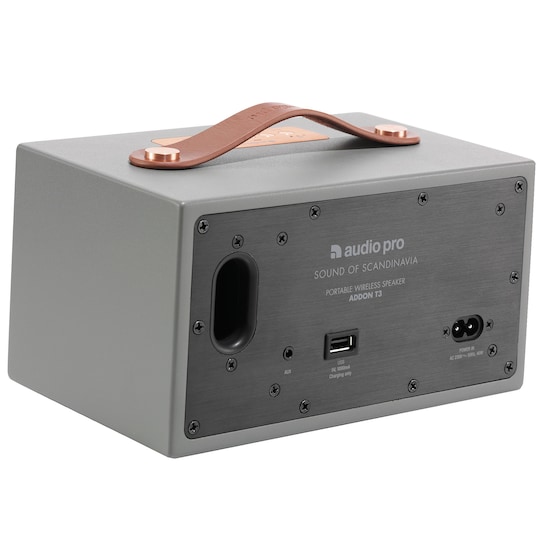 Audio Pro Addon T3 aktiv højttaler - grå