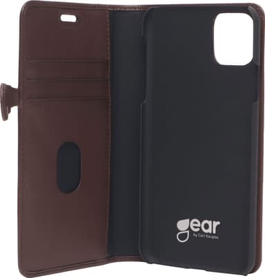 Gear Buffalo Apple iPhone 11 Pro Max cover med tegnebog (brun)