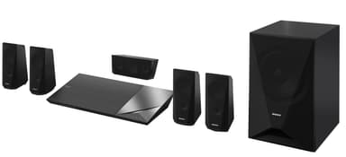 Sony 5.1 hjemmebiograf 3D Blu-ray BDV-N5200W (sort)