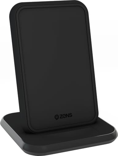 Zens Qi 220V 10W trådløs opladningsstander (sort)