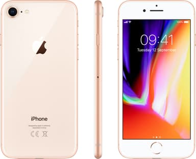 iPhone 8 128 GB (guld)