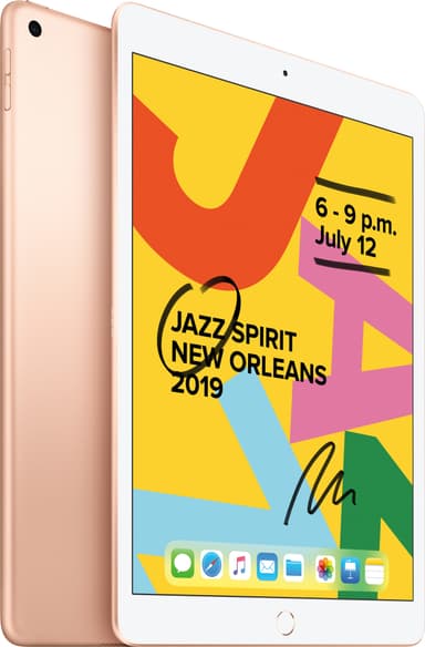 iPad 10,2" (2019) 32 GB wi-fi (guld)