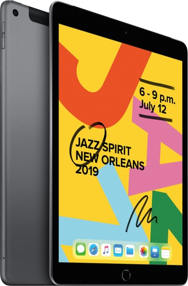 iPad 10,2" (2019) 128 GB wi-fi + Cellular (space gray)
