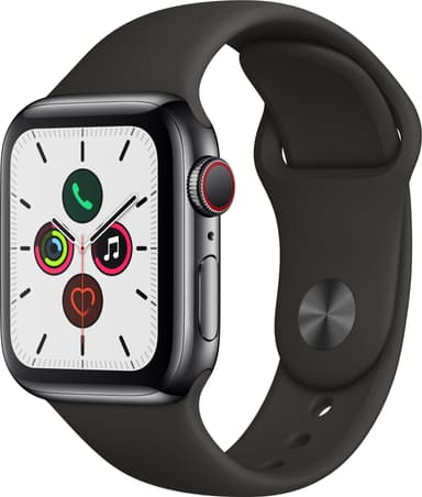 Apple Watch Series 5 40mm etui i rustfrit stål (GPS + Cellular)