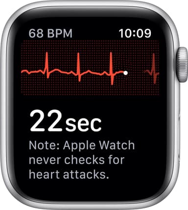 Apple Watch Series 5 Nike+ 44mm (silver alu/sort Nike sport band)