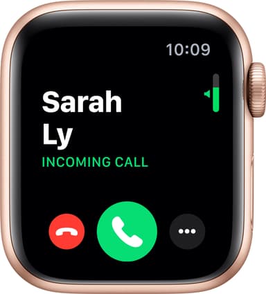Apple Watch Series 5 40 mm (guld aluminium/pink sand sportsrem)