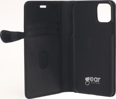 Gear Buffalo Apple iPhone 11 Pro Max læderetui med pung (sort)
