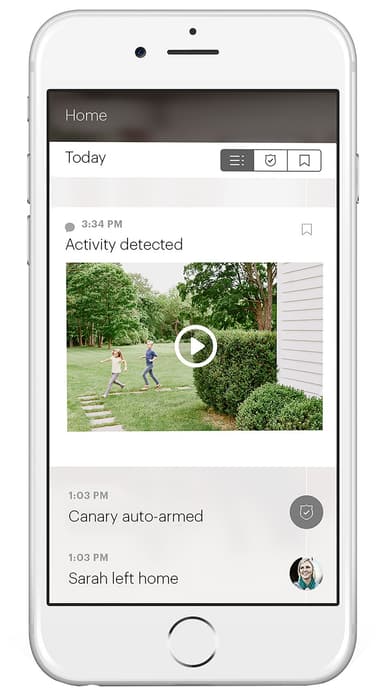 Canary All-in-One hjemmesikkerhedsenhed (hvid)