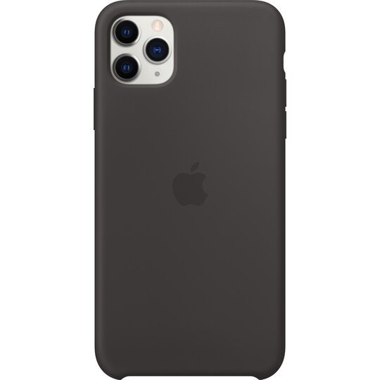 iPhone 11 Pro Max silikonecover (sort)