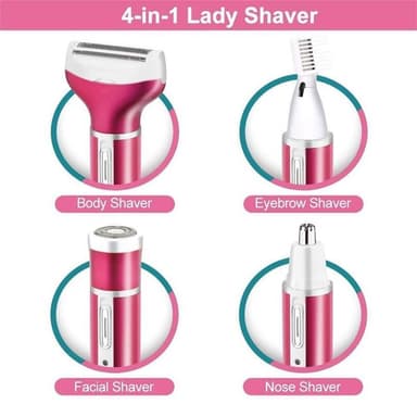Gemei GM-3074 All over grooming kit +  Næse & ørehår trimmer set