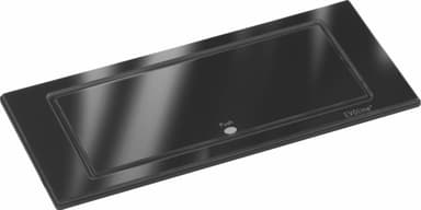 EVOline BackFlip stikkontakt (sort glas)