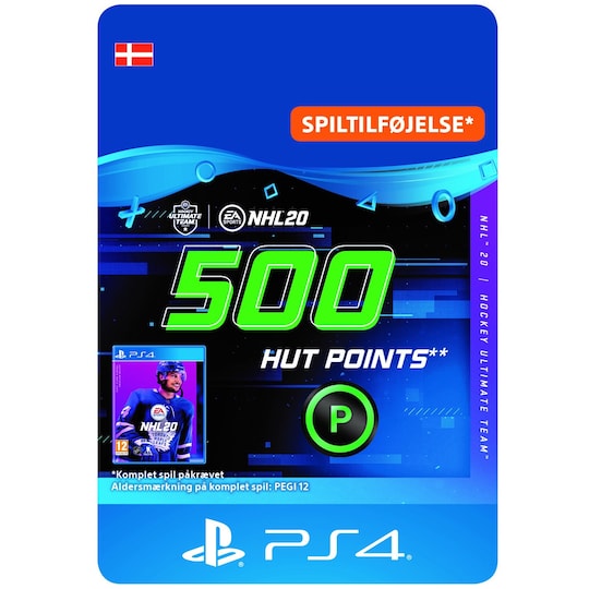 NHL 20 HUT 500 Ultimate Team Points - PS4