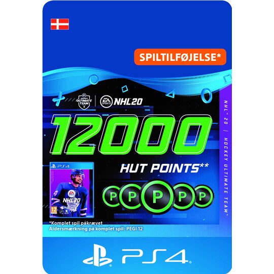 NHL 20 HUT 12000 Ultimate Team Points - PS4