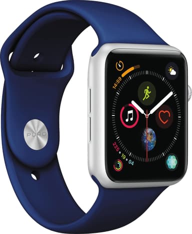 Puro Icon silikonesportsrem til Apple Watch 42-44 mm (dark blue) Puro Icon silikonesportsrem til Apple Watch 42-44 mm (dark blue)