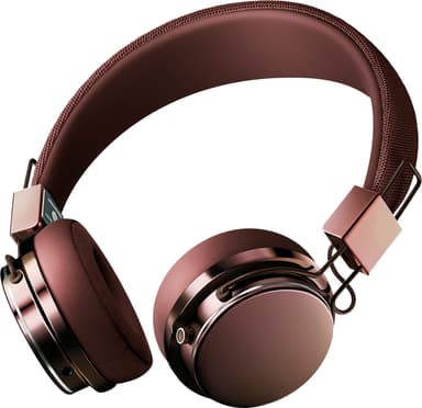 Urbanears Plattan II trådløse on-ear høretelefoner (Cherry Brown)