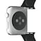 Puro Icon silikonesportsrem til Apple Watch 42-45 mm (sort)