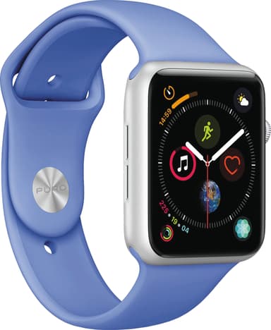 Puro Icon silikonesportsrem til Apple Watch 42-44 mm (forment blue) Puro Icon silikonesportsrem til Apple Watch 42-44 mm (forment blue)