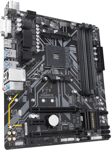 Gigabyte B450M DS3H bundkort