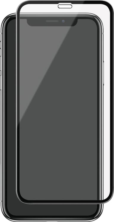 Panzer Full-Fit skærmbeskytter til iPhone Xr/11 (sort)