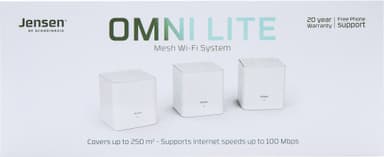 Jensen Omni Lite mesh-sæt (3-pak)
