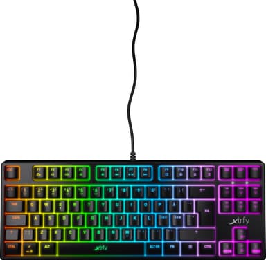 Xtrfy K4 RGB tenkeyless mekanisk tastatur