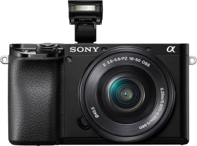 Sony Alpha A6100 systemkamera + 16-50 mm f/3.5-5.6 Power Zoom objektiv