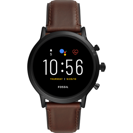 Fossil Carlyle HR smartwatch (brown/blac
