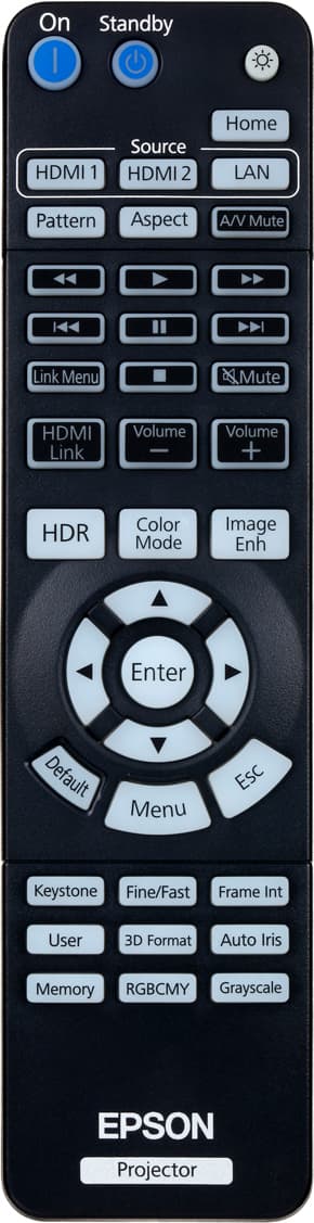 Epson 4K PRO-UHD lampeprojekter til hjemmebiograf EH-TW7100 (hvid)